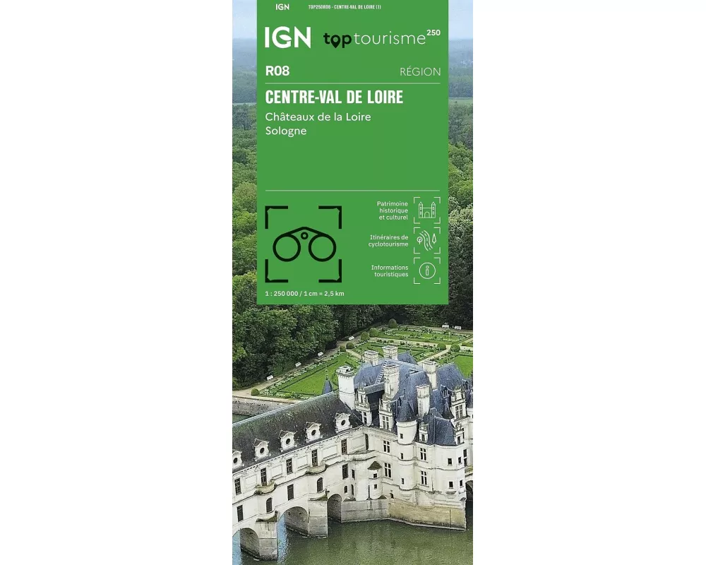 R08 Centre - Val de Loire 1:250000