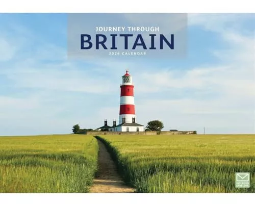 Journey Through Britain A4 Calendar 2026