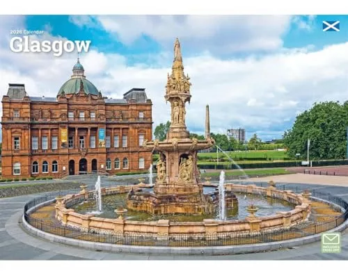 Glasgow A4 Calendar 2026