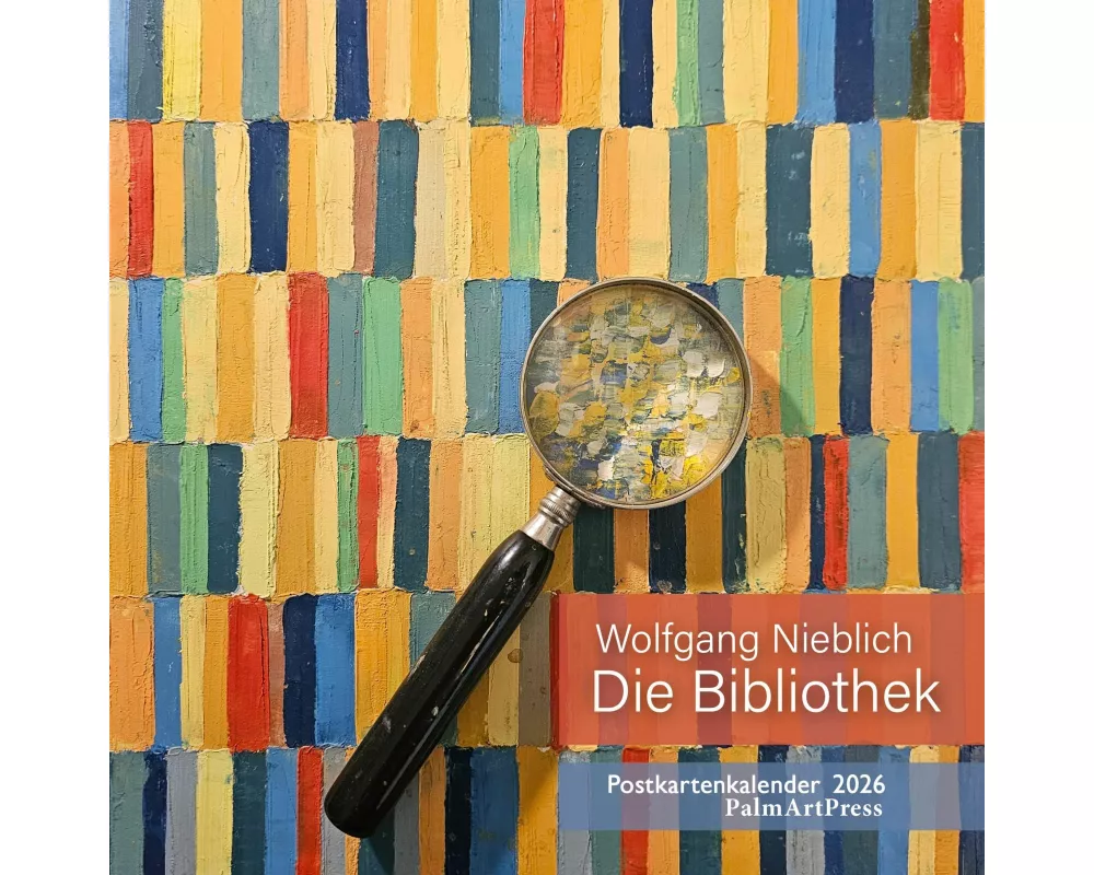 DIE BIBLIOTHEK - Postkartenkalender 2026
