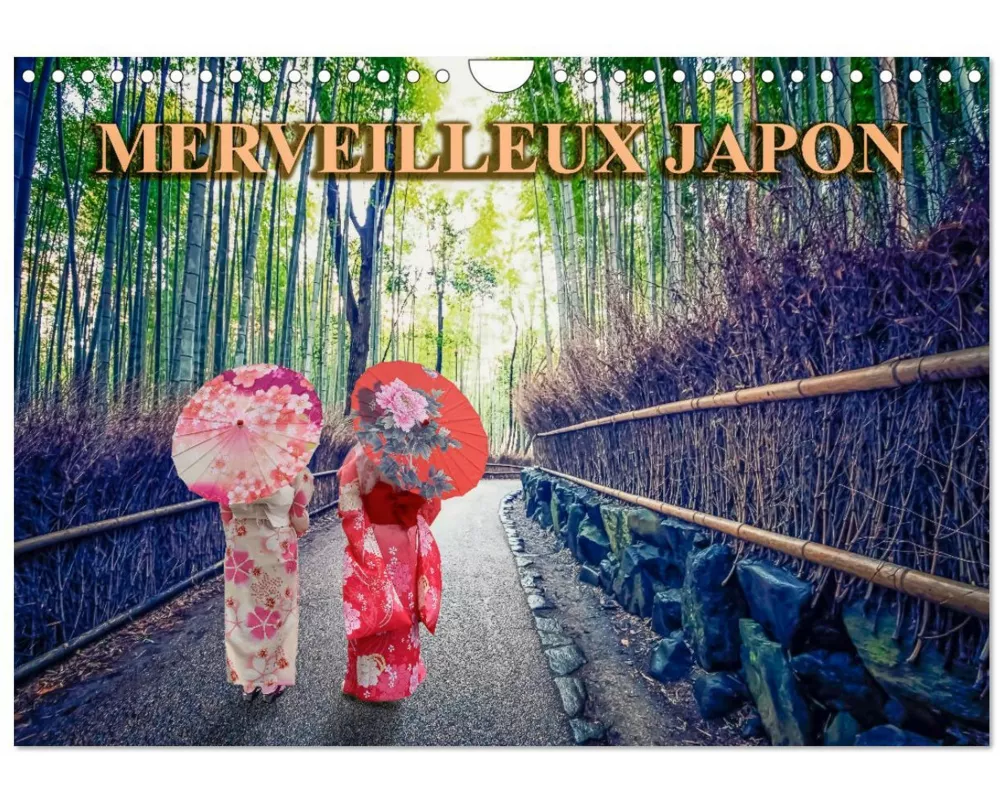 Merveilleux Japon (Calendrier mural 2026 DIN A4 vertical), CALVENDO calendrier mensuel