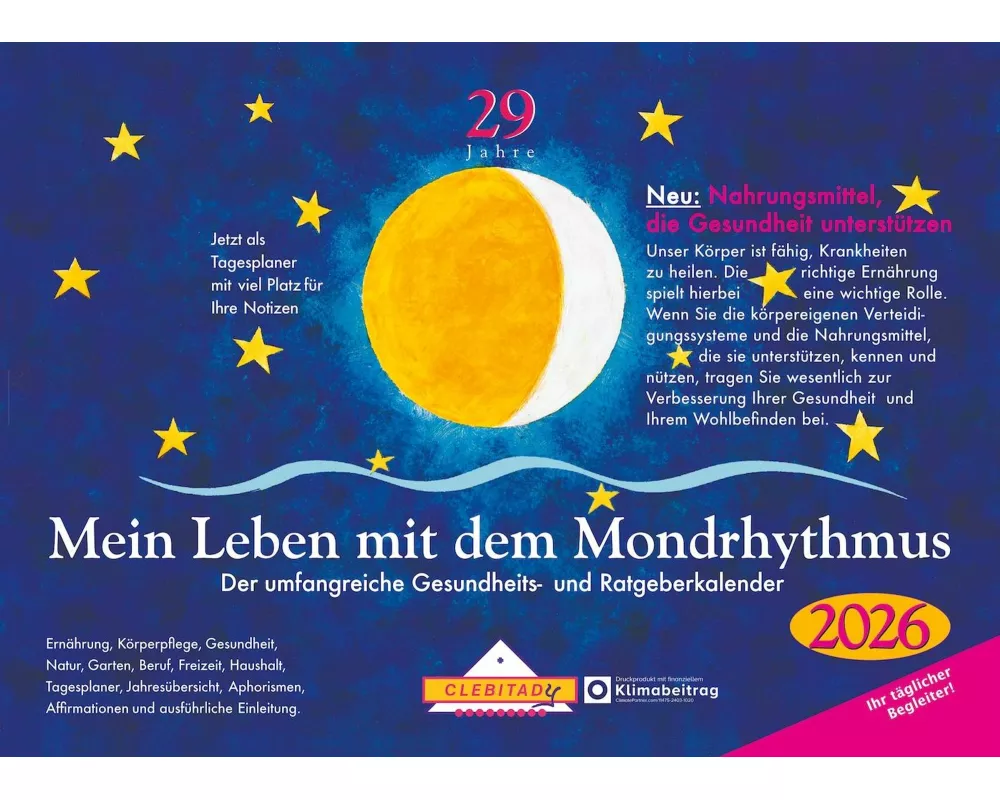 Mein Leben mit dem Mondrhythmus 2026