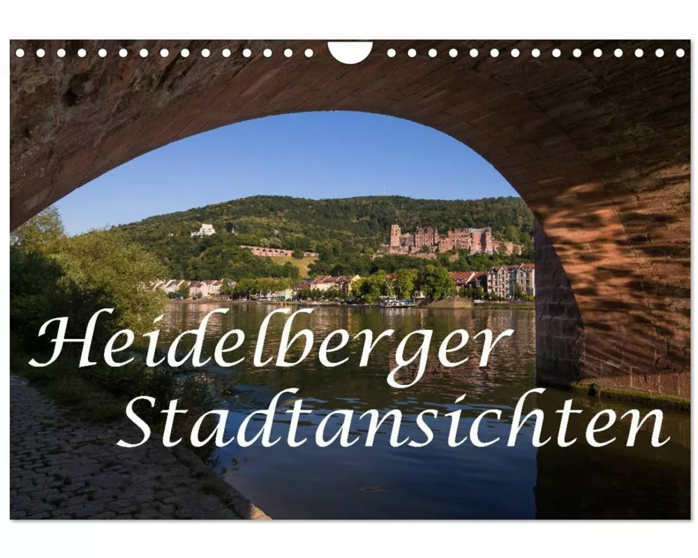 Heidelberger Stadtansichten (Wandkalender 2026 DIN A4 quer), CALVENDO Monatskalender