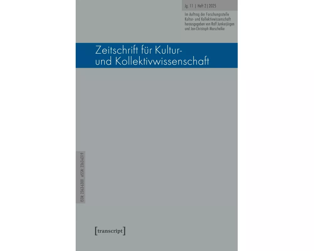 Zeitschrift für Kultur- und Kollektivwissenschaft
