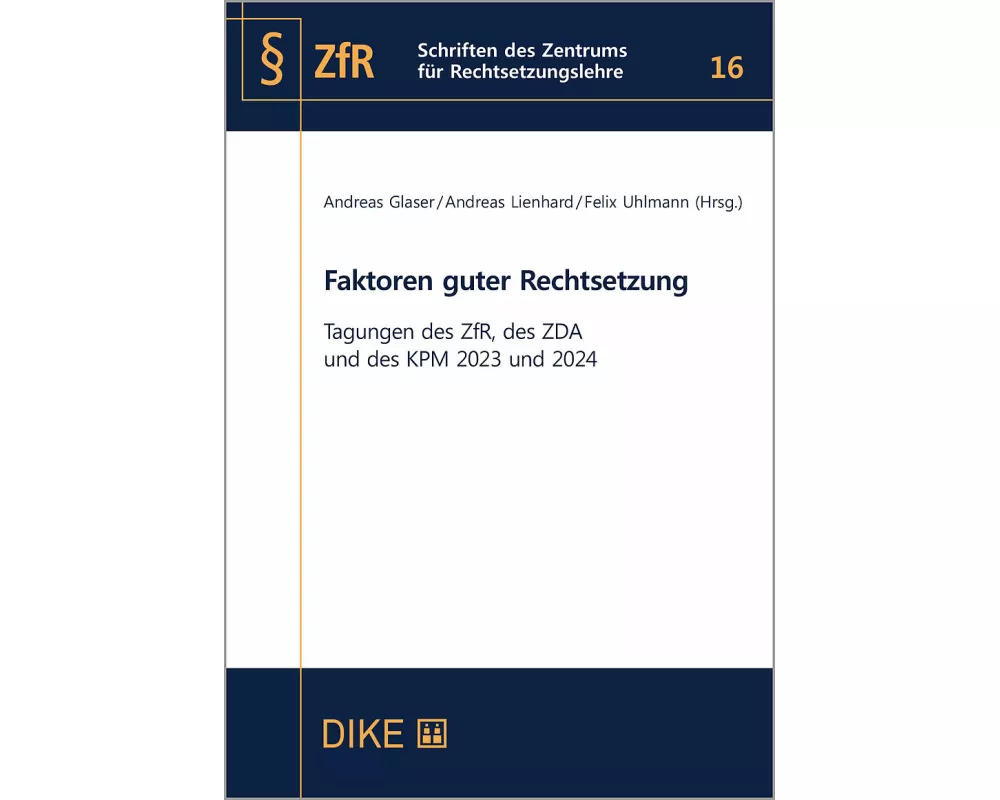 Faktoren guter Rechtsetzung