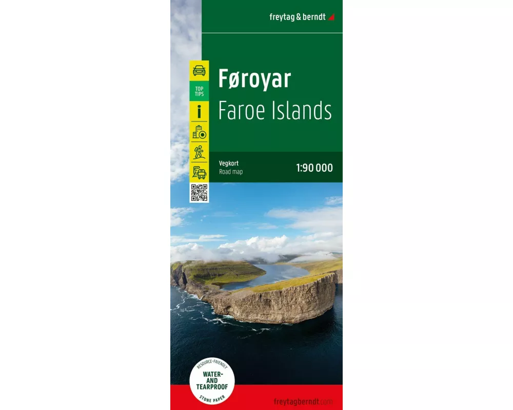 freytag & berndt Straßenkarte Färöer / Føroyar 1:90.000