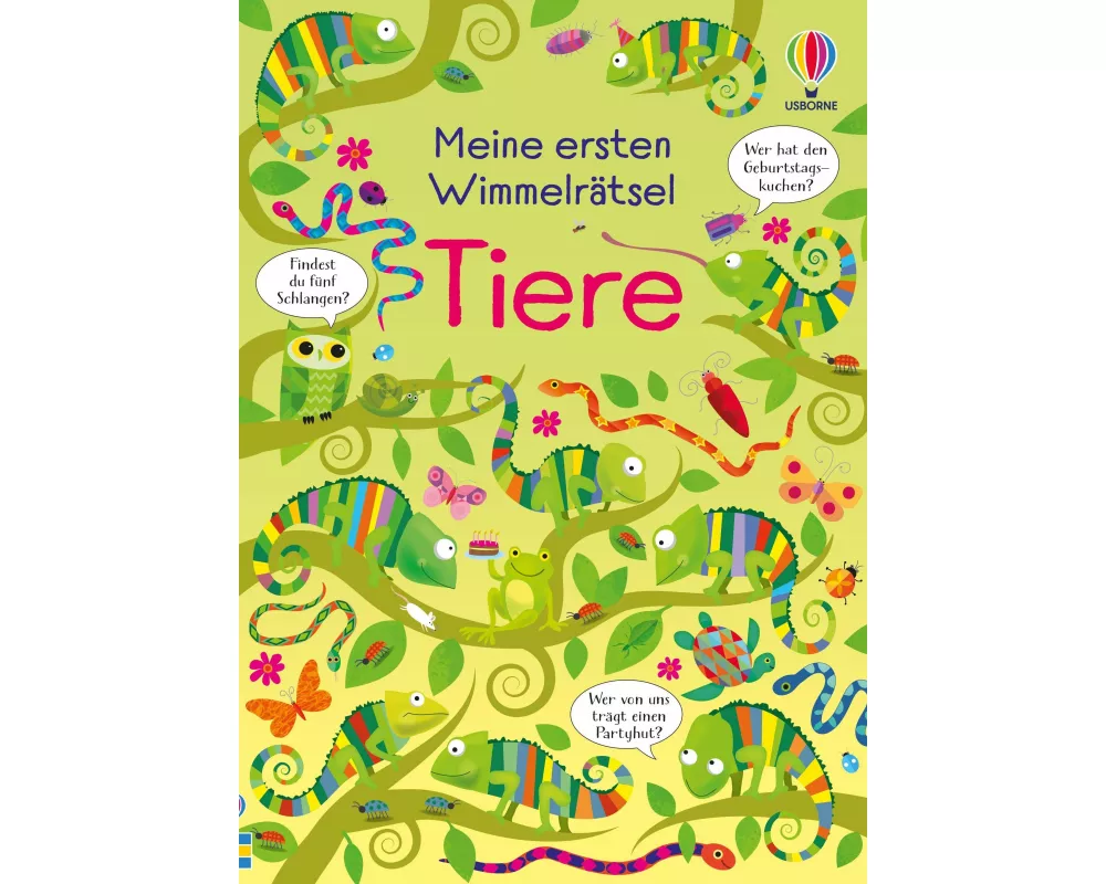 Meine ersten Wimmelrätsel: Tiere