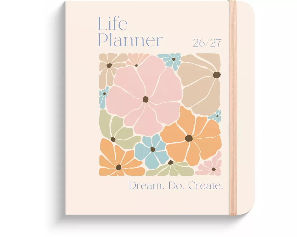 Life Planner Pastel flowers 26/27