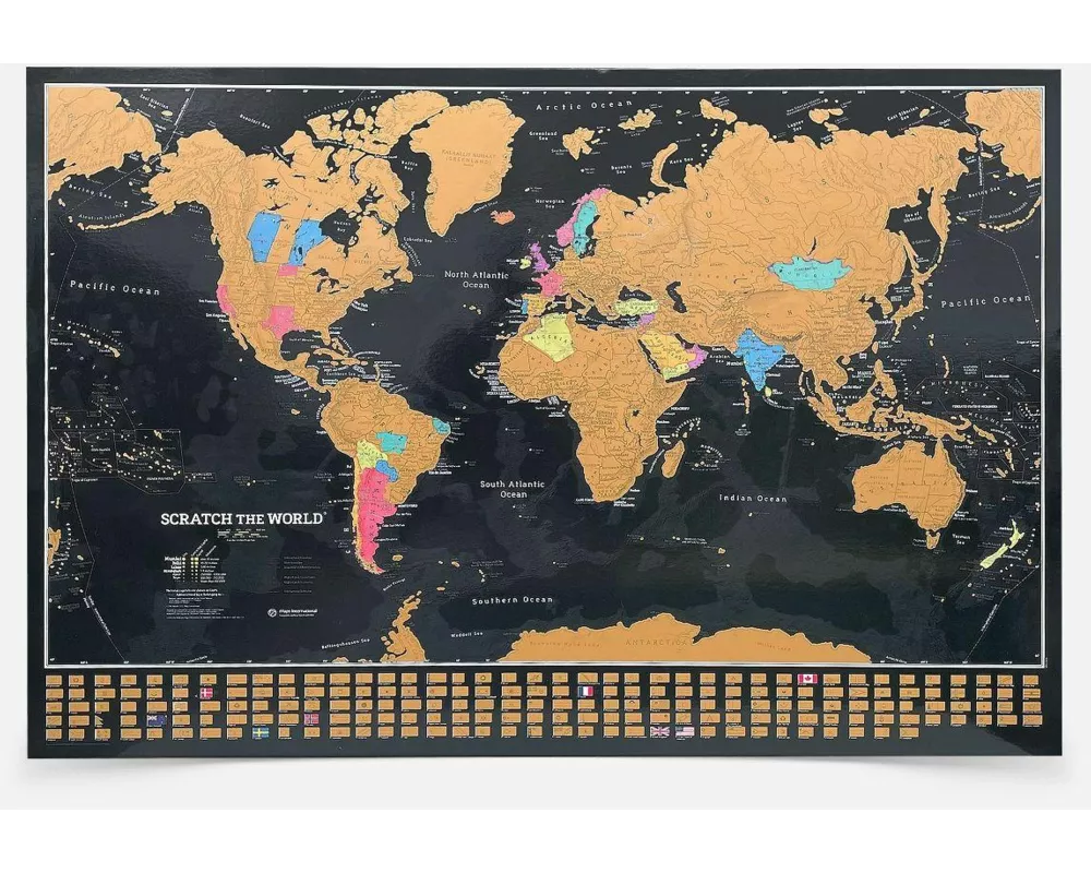 Scratch the World black edition