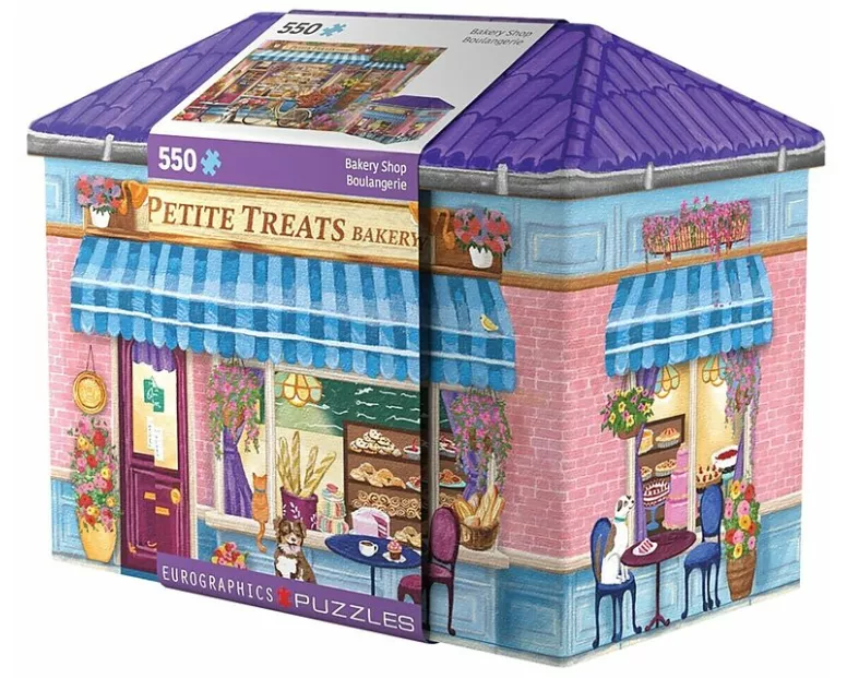 Puzzle in Dosen 550 Teile - Bäckerei