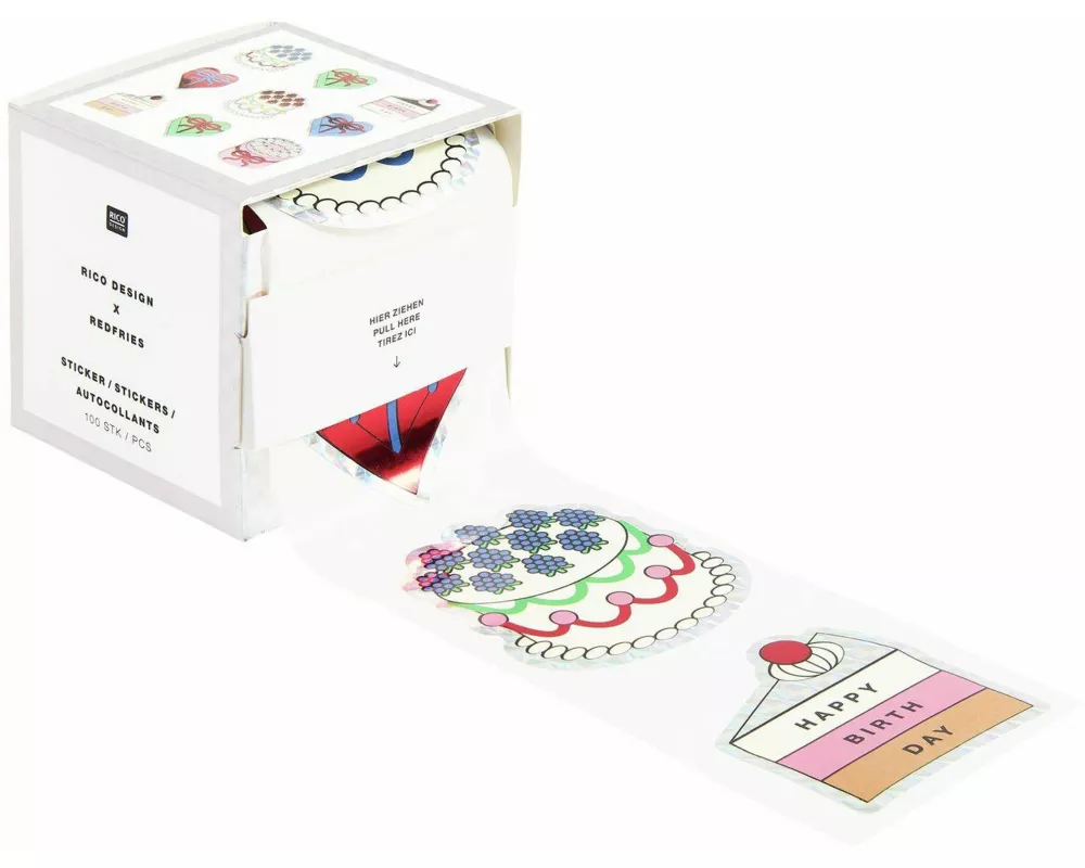 Sticker Eye Candy, Torten FSC MIX