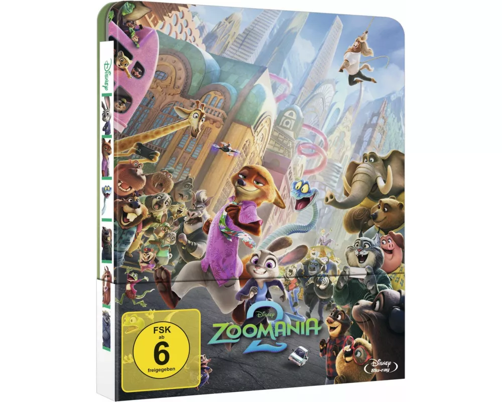 Zoomania 2 (Limited Steelbook)