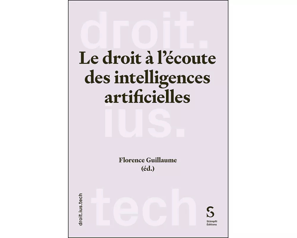 Le droit à l’écoute des intelligences artificielles