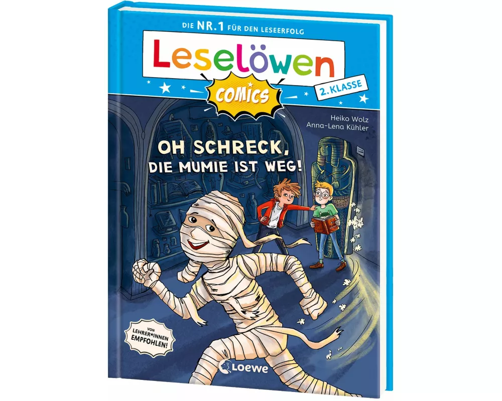 Leselöwen Comics 2. Klasse - Oh Schreck, die Mumie ist weg!