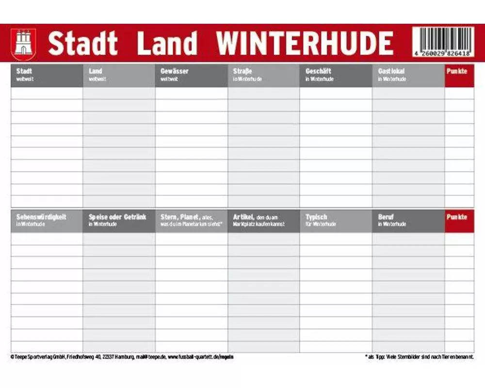 Hamburg: Stadt Land Winterhude