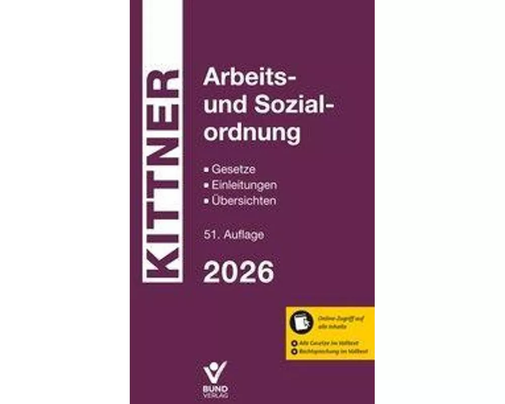 Arbeits- und Sozialordnung 2026