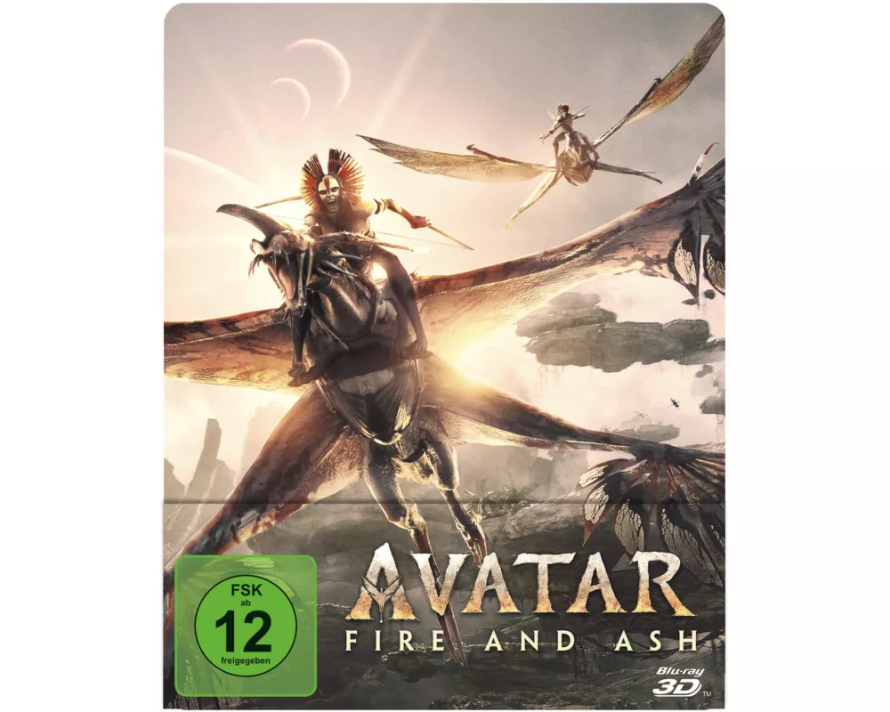 Avatar: Fire and Ash 3D (3D/2D, Limited Steelbook)