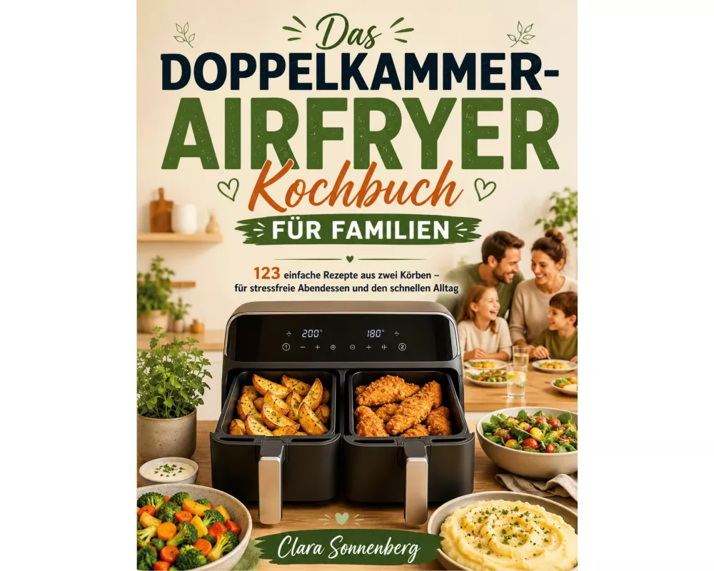 Das Doppelkammer-Airfryer Kochbuch für Familien