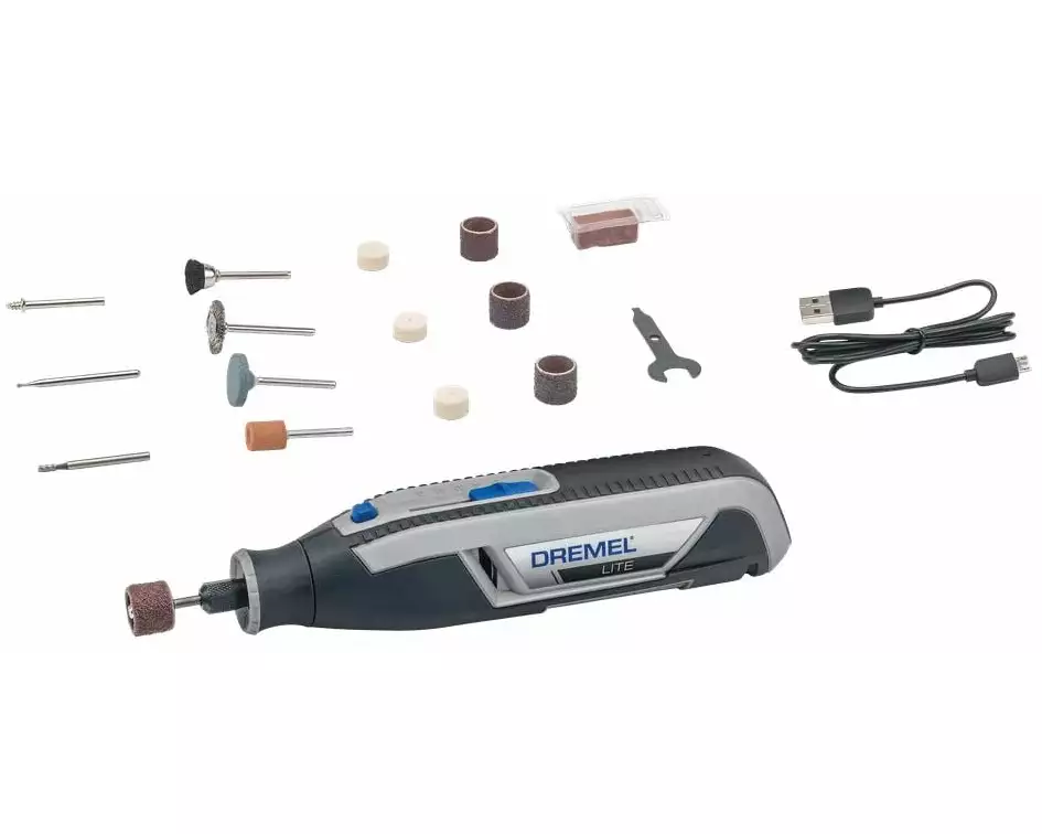 Dremel Multifunktionswerkzeug-Set Lite 7760 EU, 2 Ah, 3.6 V 15-tlg