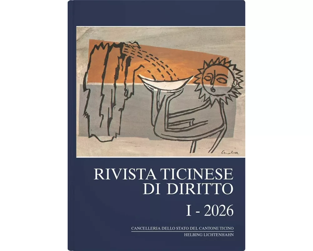 Rivista ticinese di diritto I-2026
