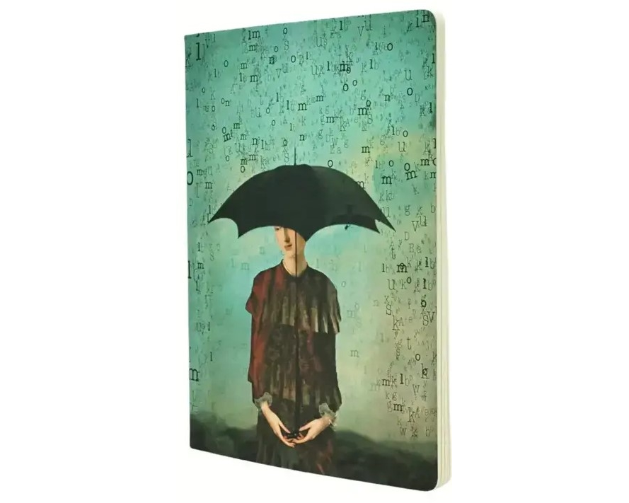 PAPERBLANKS Notizheft A5 CBD6290 Wordscapes blanko 80 S.