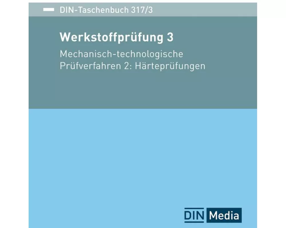 DIN-Taschenbuch 317/3