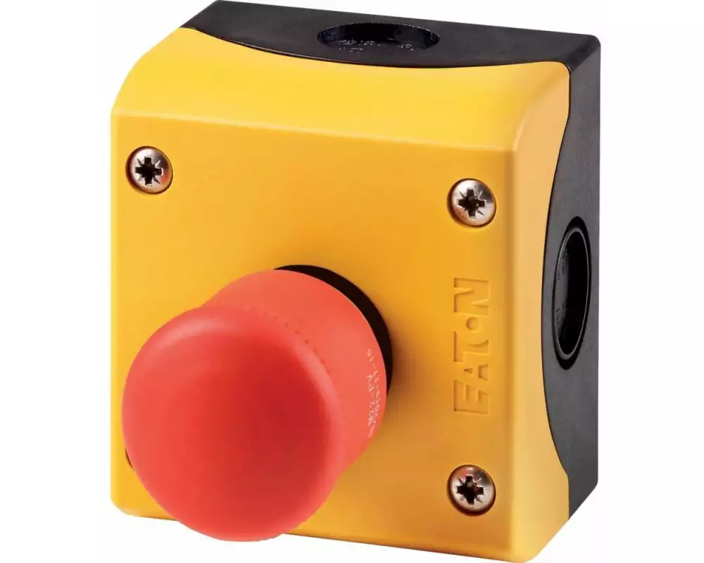 Eaton Not-Aus-Taste im Gehäuse, 1Ö + 1S, Rot