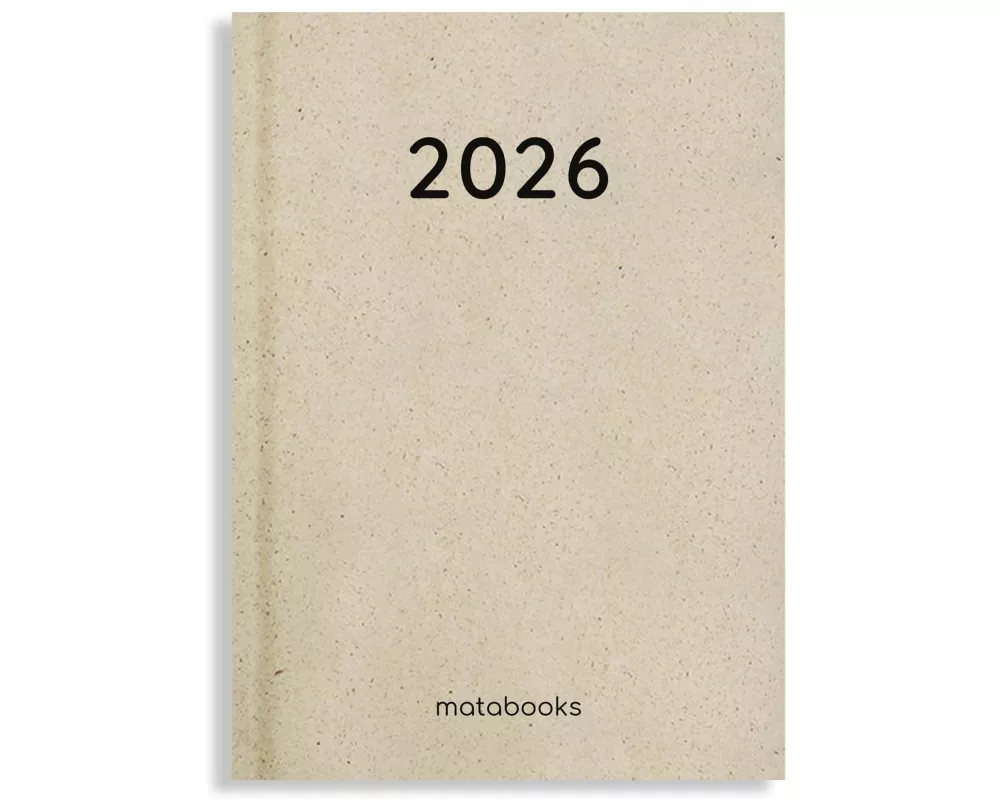 matabooks - A6 Kalender Samaya 2026 Farbe: Nature S (DE/EN)