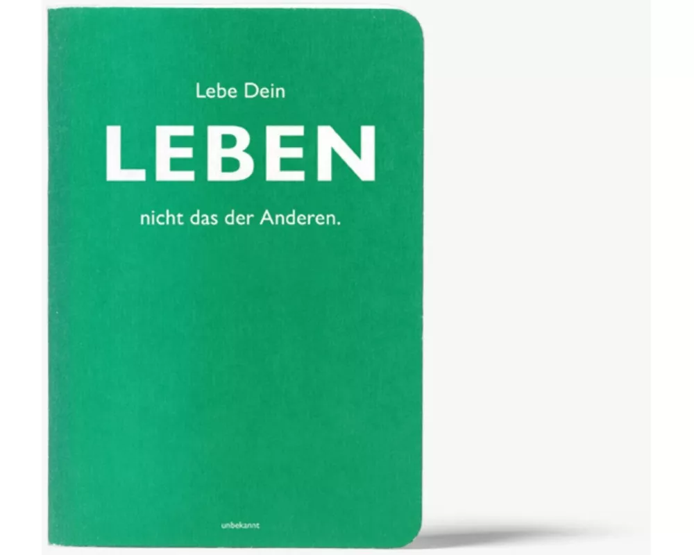 Hefte A5 Zitat unbekannt, Leben