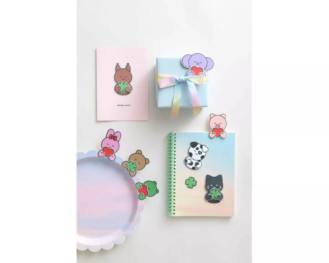 Clip-Ons Chingu, Tiere FSC MIX, 16 Stk