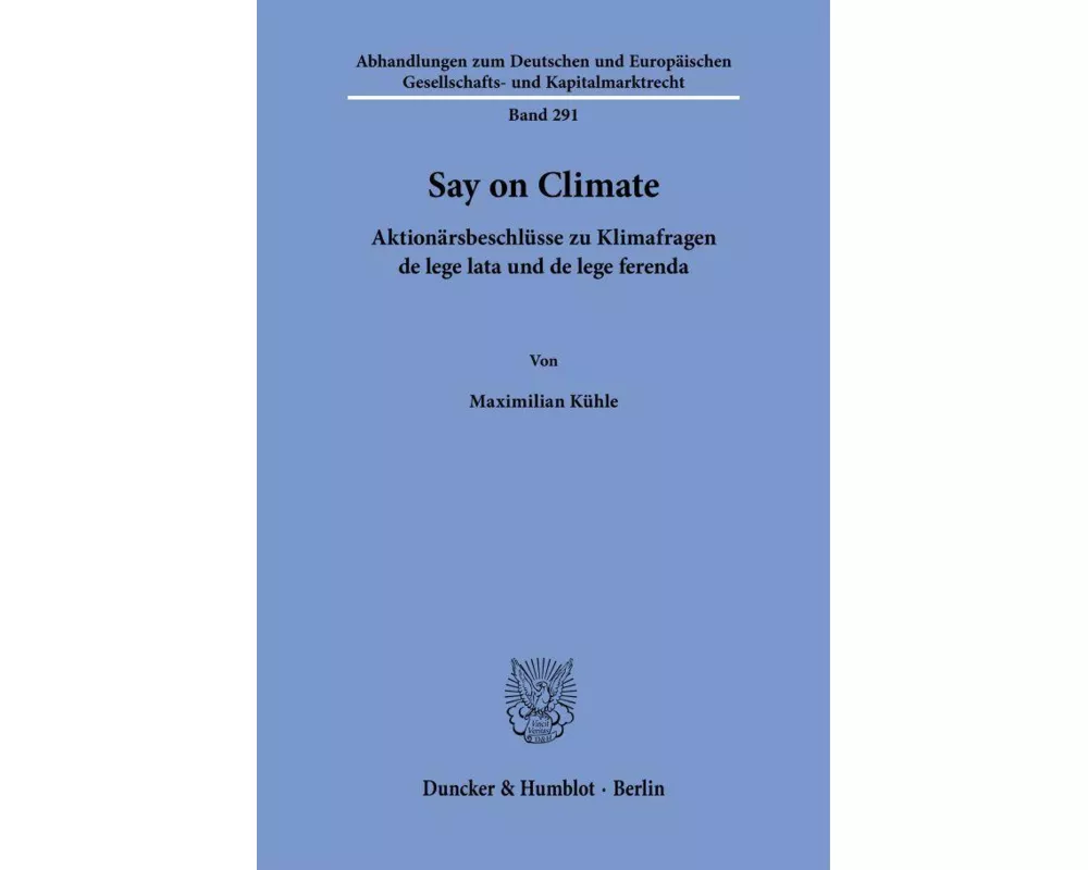 Say on Climate