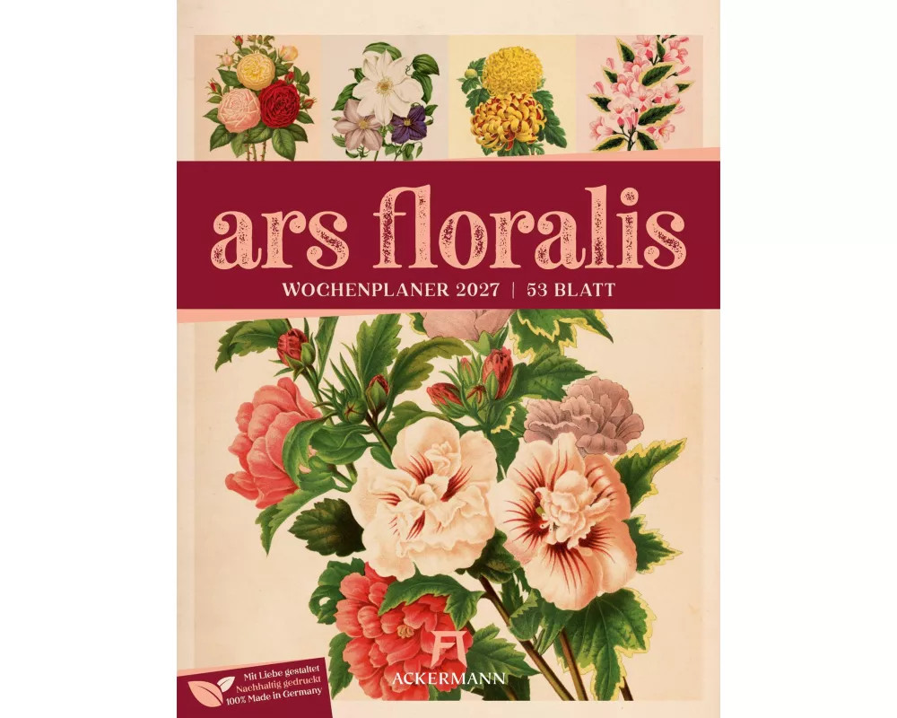 Ars Floralis Wochenplaner Kalender 2027