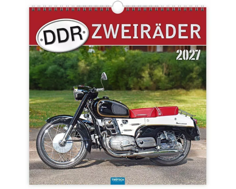 TRÖTSCH - Technikkalender DDR-Zweiräder 2027