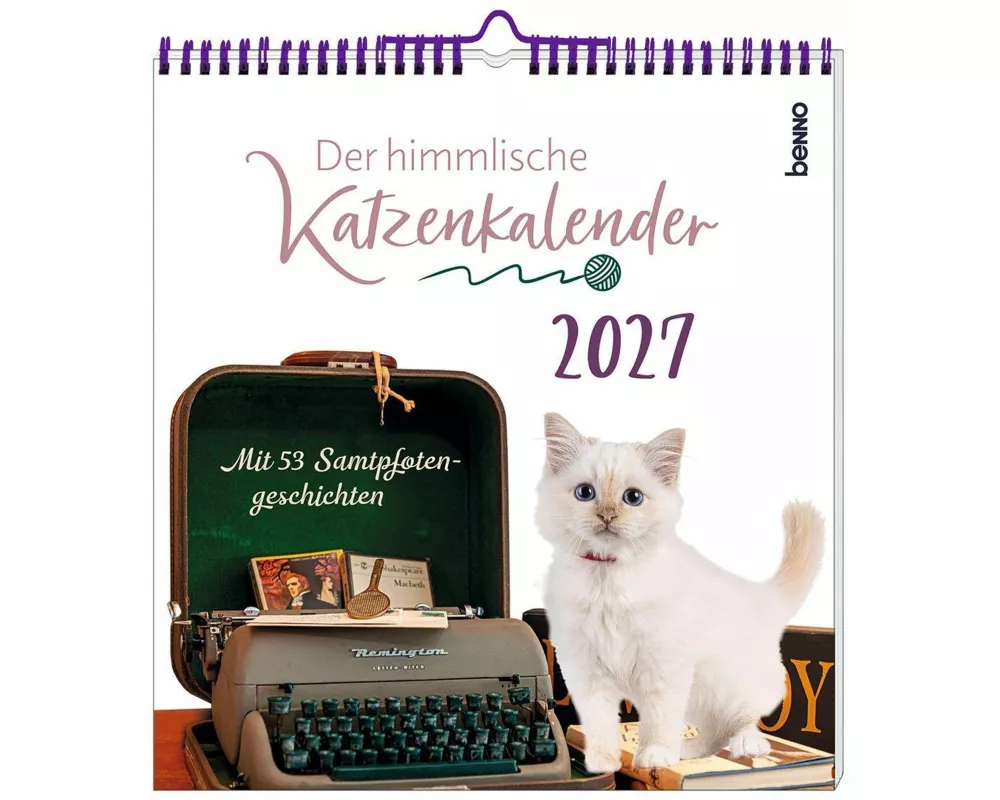 Der himmlische Katzenkalender 2027