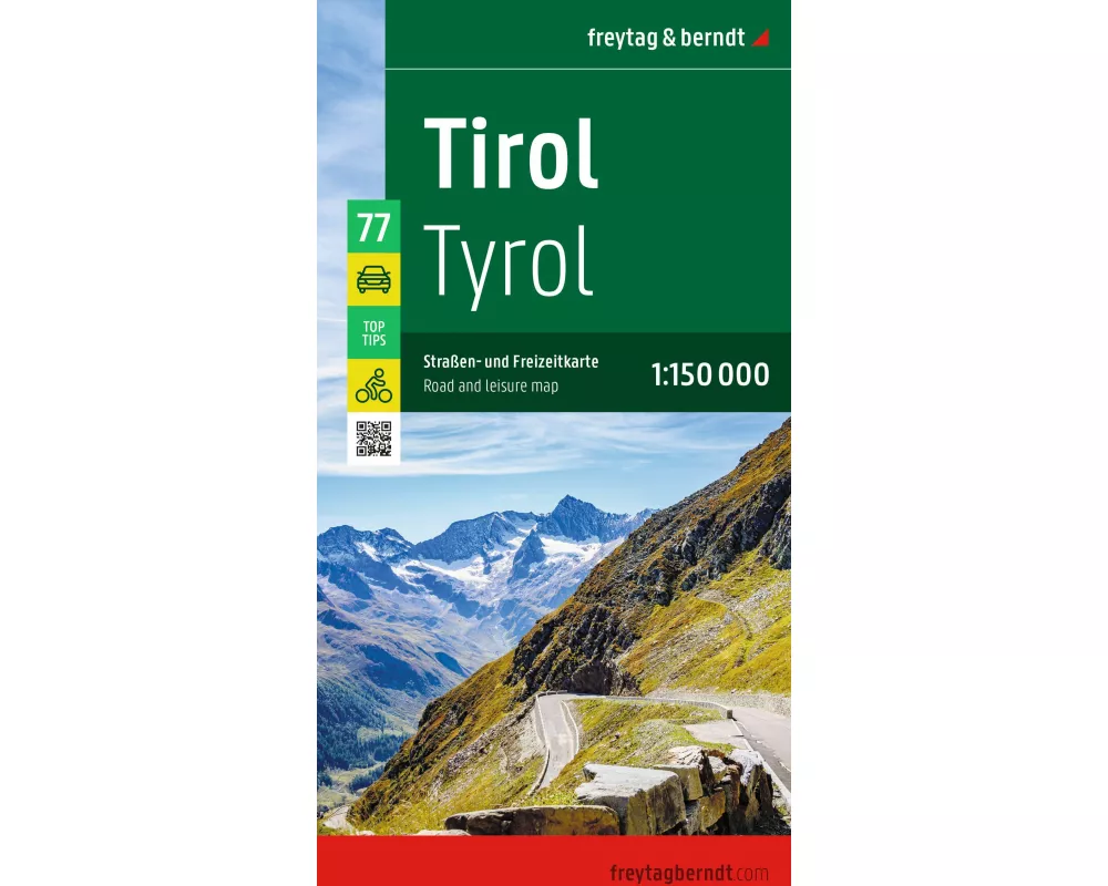 freytag & berndt Straßenkarte Tirol 1:150.000