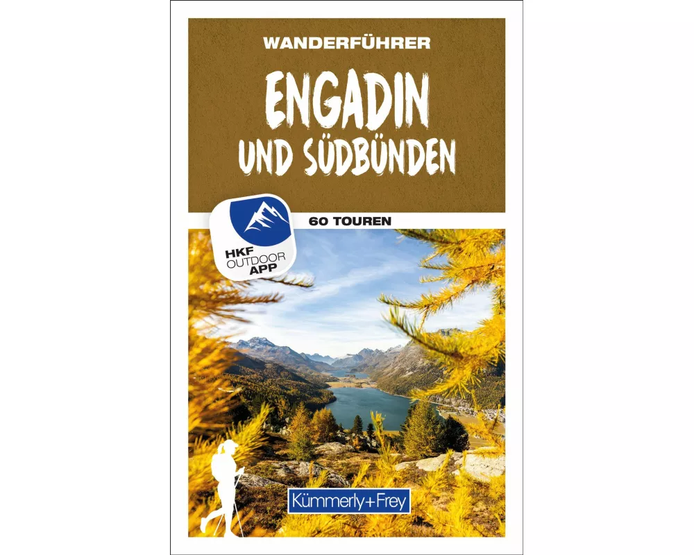 Kümmerly+Frey Wanderführer Engadin und Südbünden