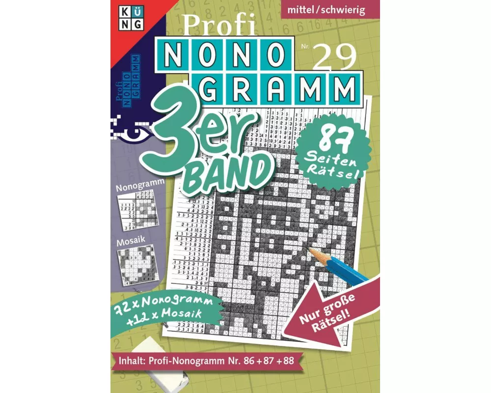 Profi-Nonogramm 3er-Band Nr. 29