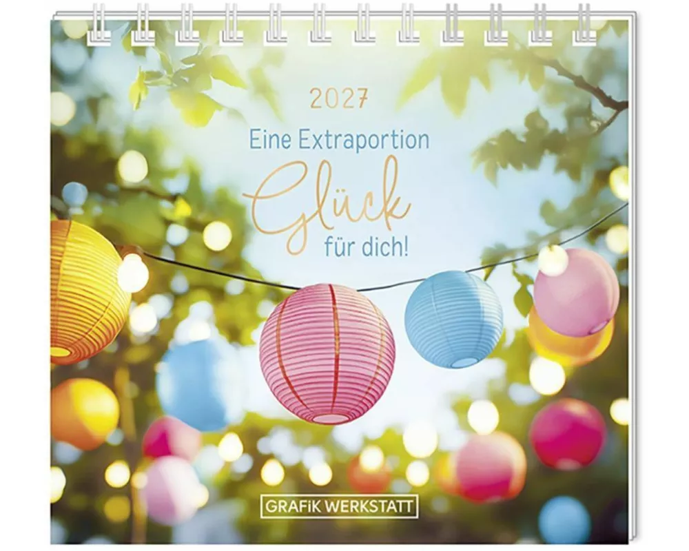Mini-Kalender 2027 Eine Extraportion Glück für dich!