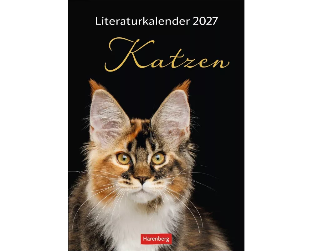 Literaturkalender Katzen Wochen-Kulturkalender 2027