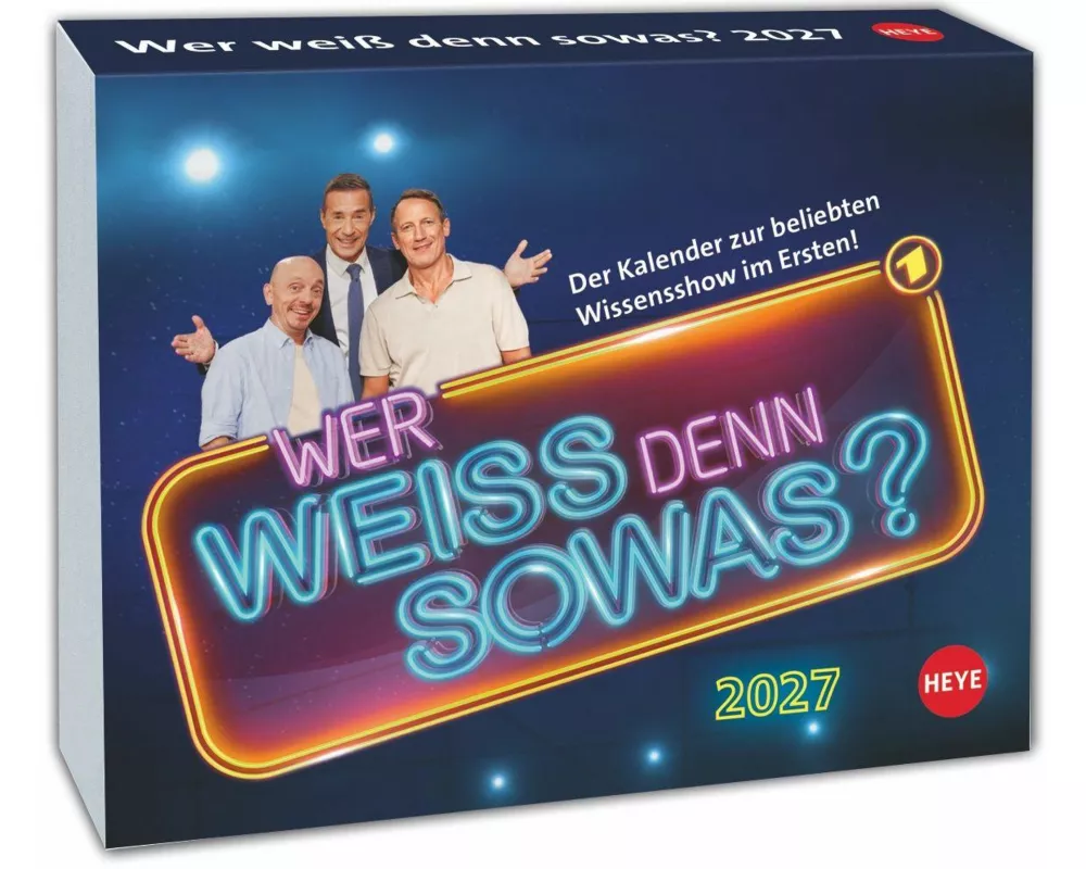Wer weiß denn sowas? Tagesabreißkalender 2027