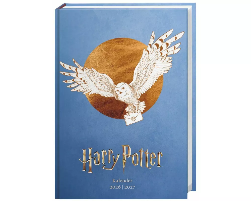 Harry Potter 17-Monats-Kalenderbuch A5 Hedwig 2027 - 17 Monate. Von August 2026 bis Dezember 2027