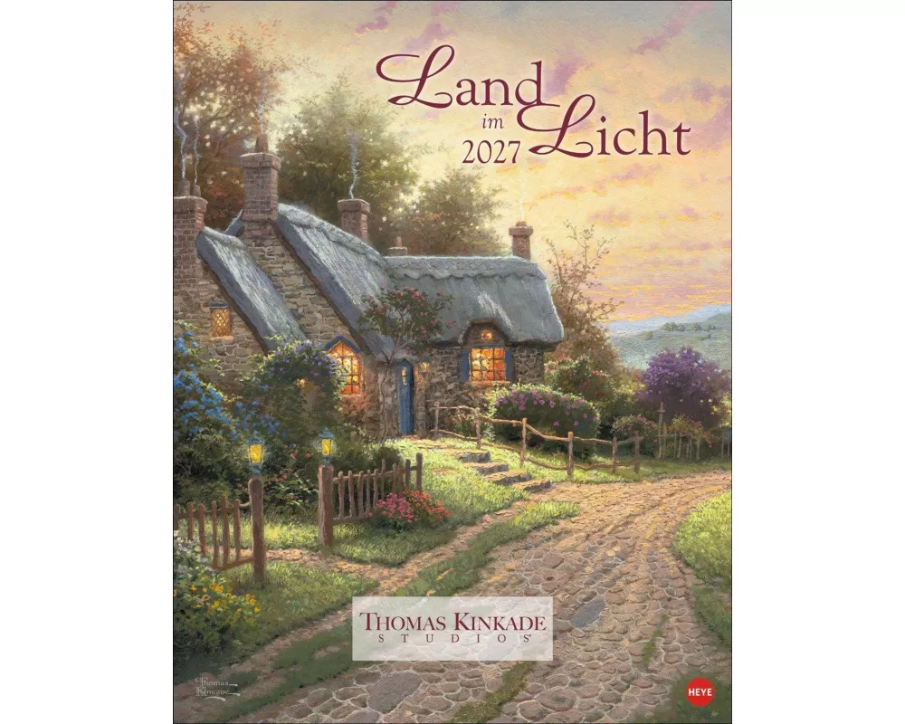 Thomas Kinkade: Land im Licht Kalender 2027