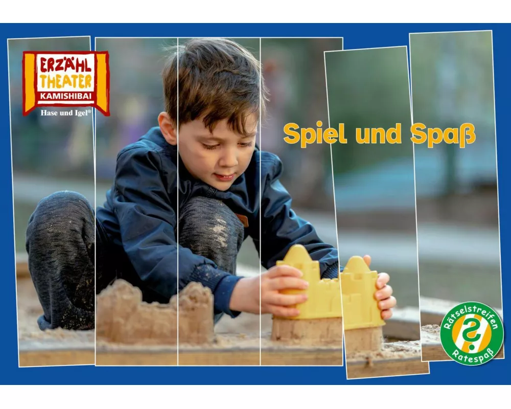 Rätselstreifen Ratespaß: Spiel und Spaß / Kamishibai Bildkarten