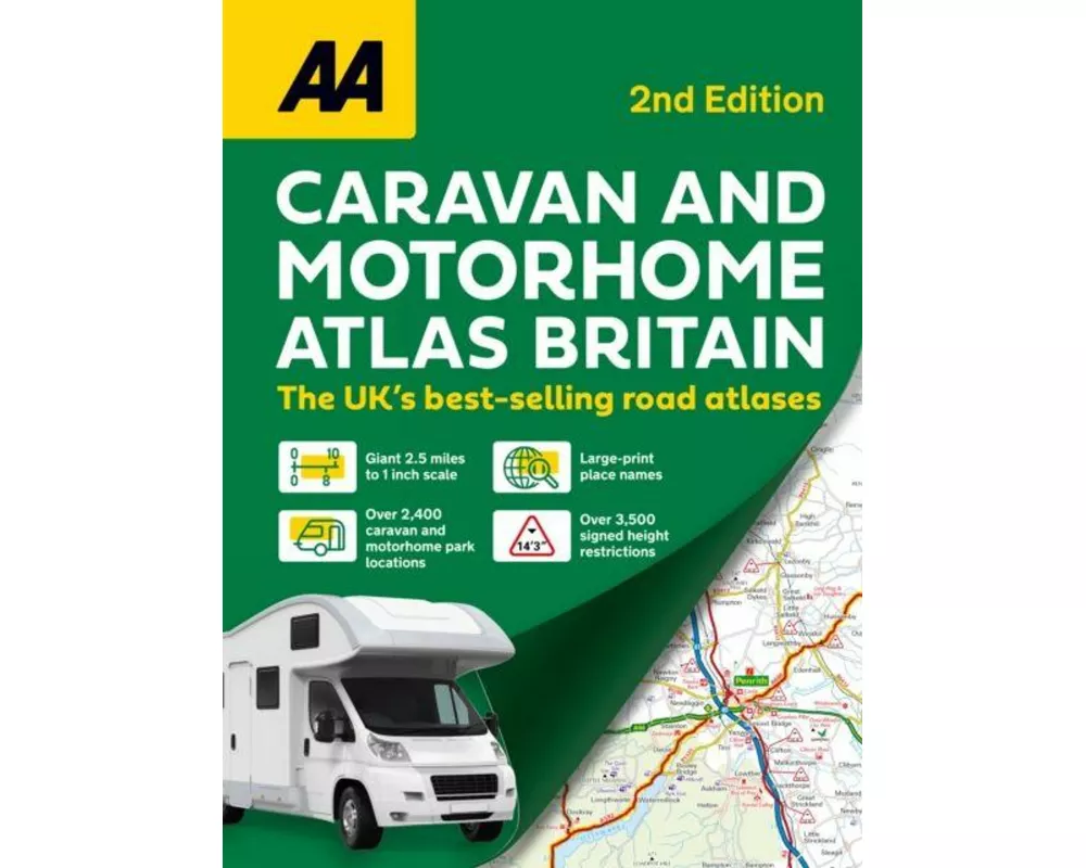 AA Caravan & Motorhome Atlas Britain