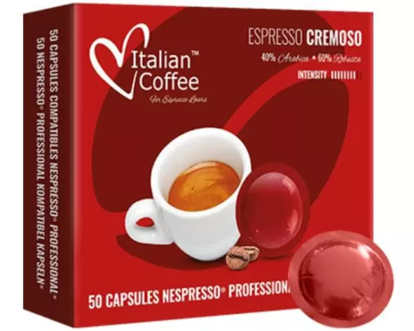 Italian Coffee Professional Pads Cremoso 50 Stück