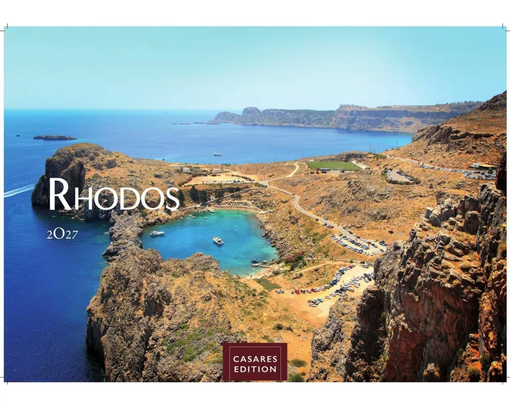 Rhodos Kalender 2027 - Wandkalender | Fotokalender Griechenland 35x50cm Großformat, Premium Qualität, Urlaub, Ferien, Reise & Lifestyle - Perfekt für
