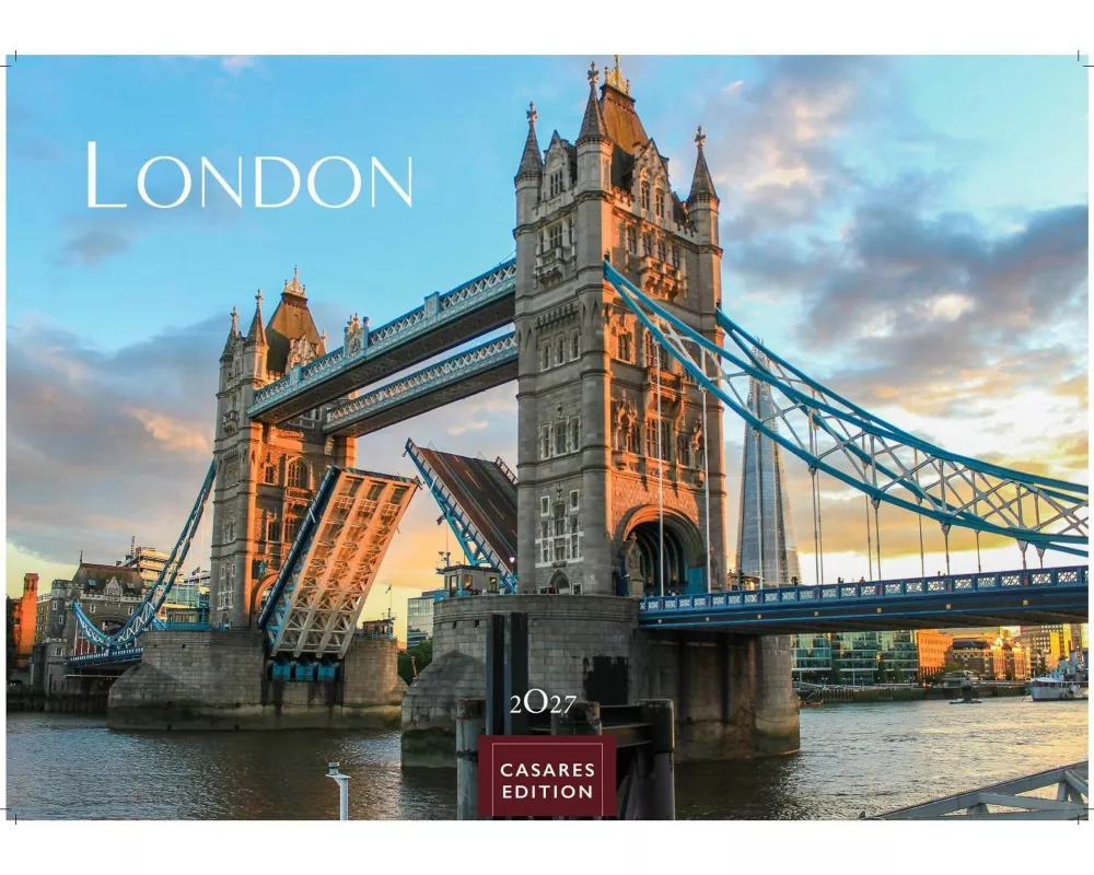 London Kalender 2027 - Wandkalender | Fotokalender England 24x35cm - Hochwertiger . mit Ansichten von Londons ikonischen Sehenswürdigkeiten