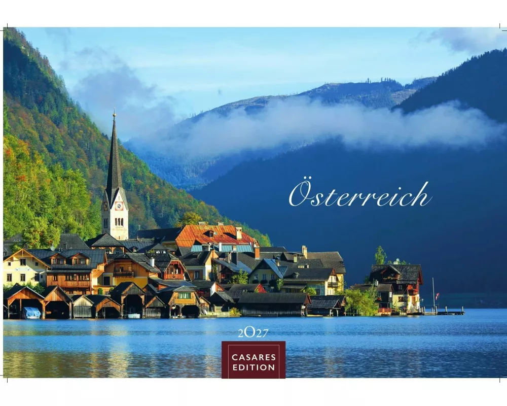 Österreich Kalender 2027 - Wandkalender | Fotokalender | Österreich Kalender | Alpenkalender | Alpenländer 35x50cm Grosses Format - Atemberaubende Lan