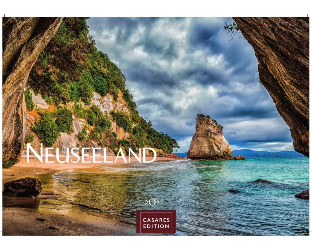 Neuseeland Kalender 2027 - Wandkalender | Fotokalender Ozeanien 35x50cm - Bildkalender mit atemberaubenden Naturaufnahmen, perfekt für Reisefans & Neu