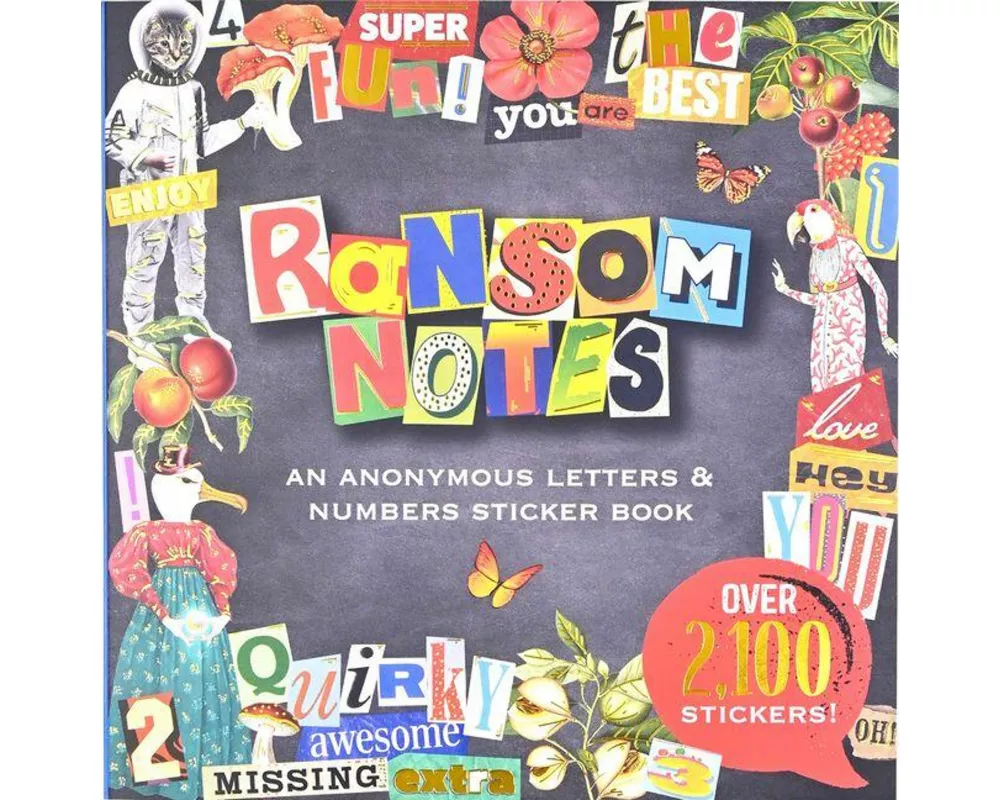 Ransom Notes Sticker Book (Over 2100 Stickers!)